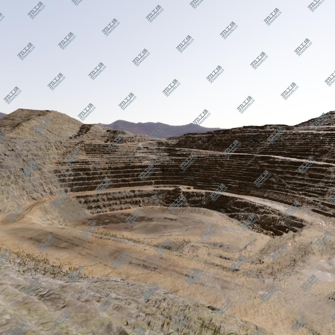 images/goods_img/20210313/Photorealistic Open Cast Mine 8K Scene Terrain 3D model/1.jpg